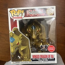 Funko Pop Yugioh Winged Dragon of Ra GameStop Exclusive 1098 Vinyl Figure