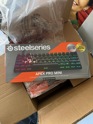 #ad SteelSeries Apex Pro Mini Omnipoint Switches Brand New $70.00
