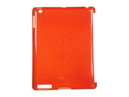 Juicy Couture Fire Opal Orange Glitter Silicone Fitted iPad Skin YTRUT229 NWT - 第 1/2 張圖片