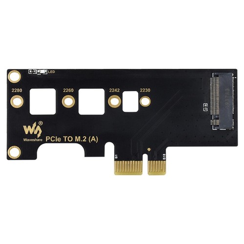 CM4 PCIe to M.2 Adapter Card Hard Drive for NVME M.2 SSD + LED Light For RPI CM4 - Afbeelding 4 van 11