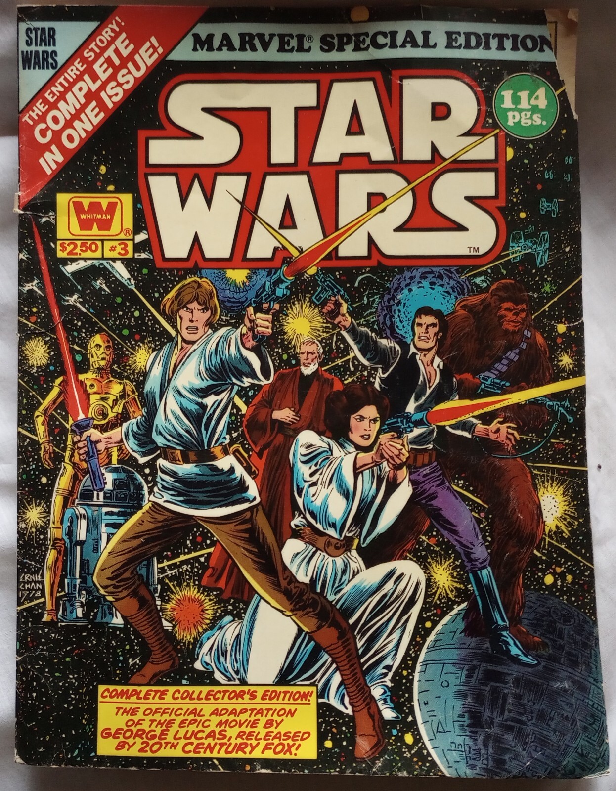 Marvel Special Edition #3 Star Wars Complete Story In One Issue Whitman Treasury