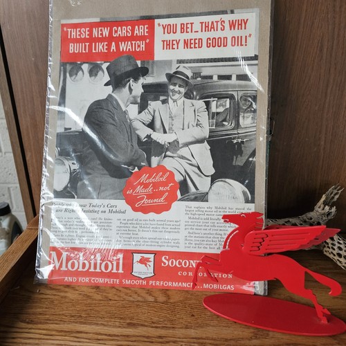 Mobil Pegasus Oil Statuette - Picture 11 of 14