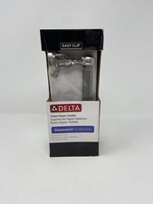 Delta Greenwich Toilet Paper Holder in Satin Nickel 138281