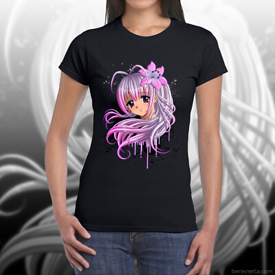 T SHIRT - WOMEN'S KAWAII ANIME GIRL 