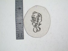 vtg 60s 70s Tattoo acetate stencil Pop Culture Tweety Bird v3 signed CAR1