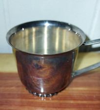 Vintage silver plated baby cup made in Hong Kong