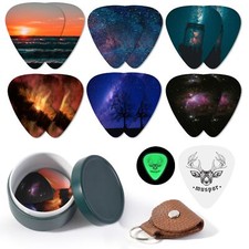 13pcs 0.71mm Mixed Guitar Picks Plectrums Celluloid For Acoustic Electric Guitar