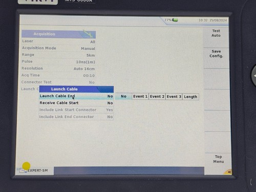 Viavi JDSU MTS 6000A V2 + 8126 B SM OTDR 1310/1550 nm 41/40 dB E8126B APC-FC - Imagen 17 de 24