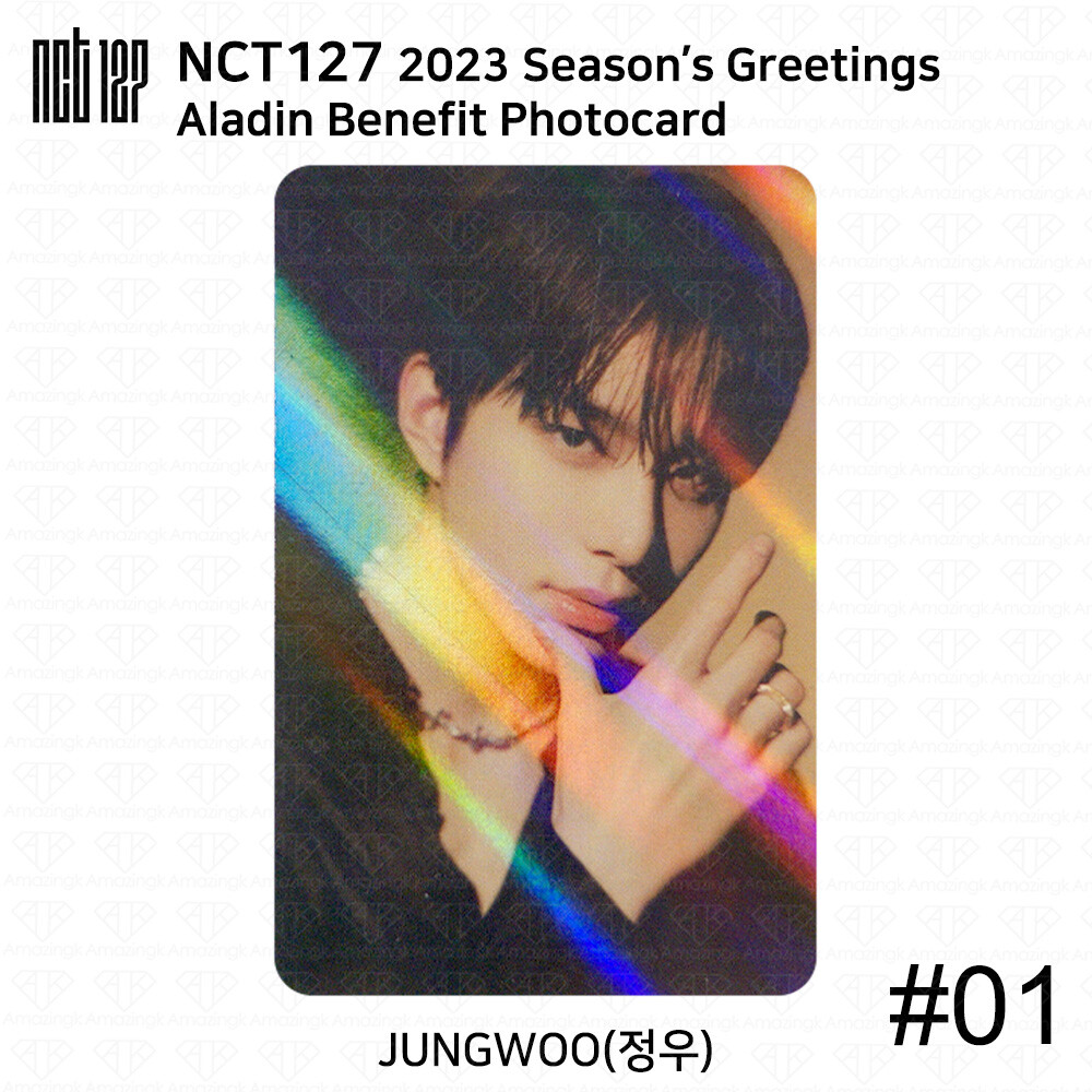 NCT 127 2023 Season's Greetings POB Photocard Aladin SM Store
