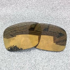 Bronze Gold Polarized Replacement Lenses For-Oakley Big Taco Sunglass OO9173