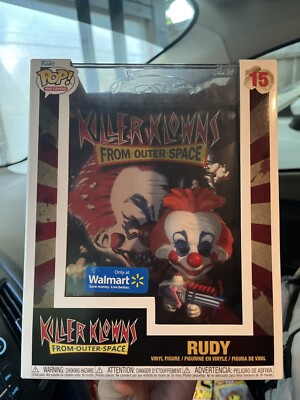 Funko Pop! VHS Covers Killer Klowns From Outer Space Rudy #15 - Walmart Exclusive Vinyl Figure