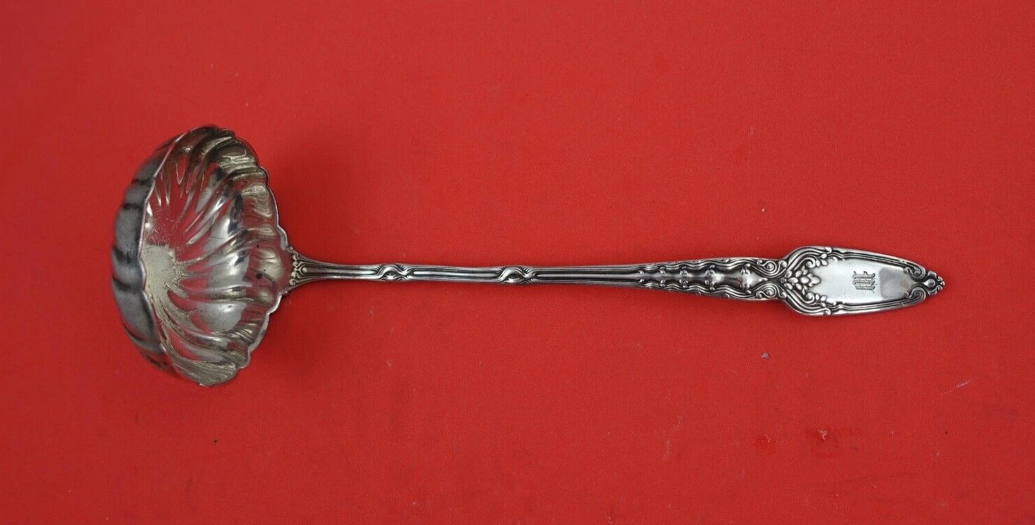 Broom Corn by Tiffany & Co. Sterling Silver Sauce Ladle scalloped 7"