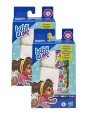 2 X Baby Alive Doll Diaper Refill 4 Pack - New