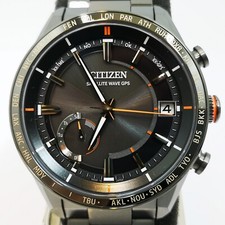 CITIZEN ATTESA CC3085-51E Blaxk Eco-Drive Satellite GPS Men's Watch New in Box