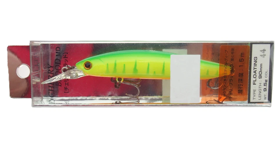 Smith Cherry Blood MD90F 9cm 9.5g #6 Floating Köder Wobbler Hecht NEU FARBEN - Bild 3 von 4