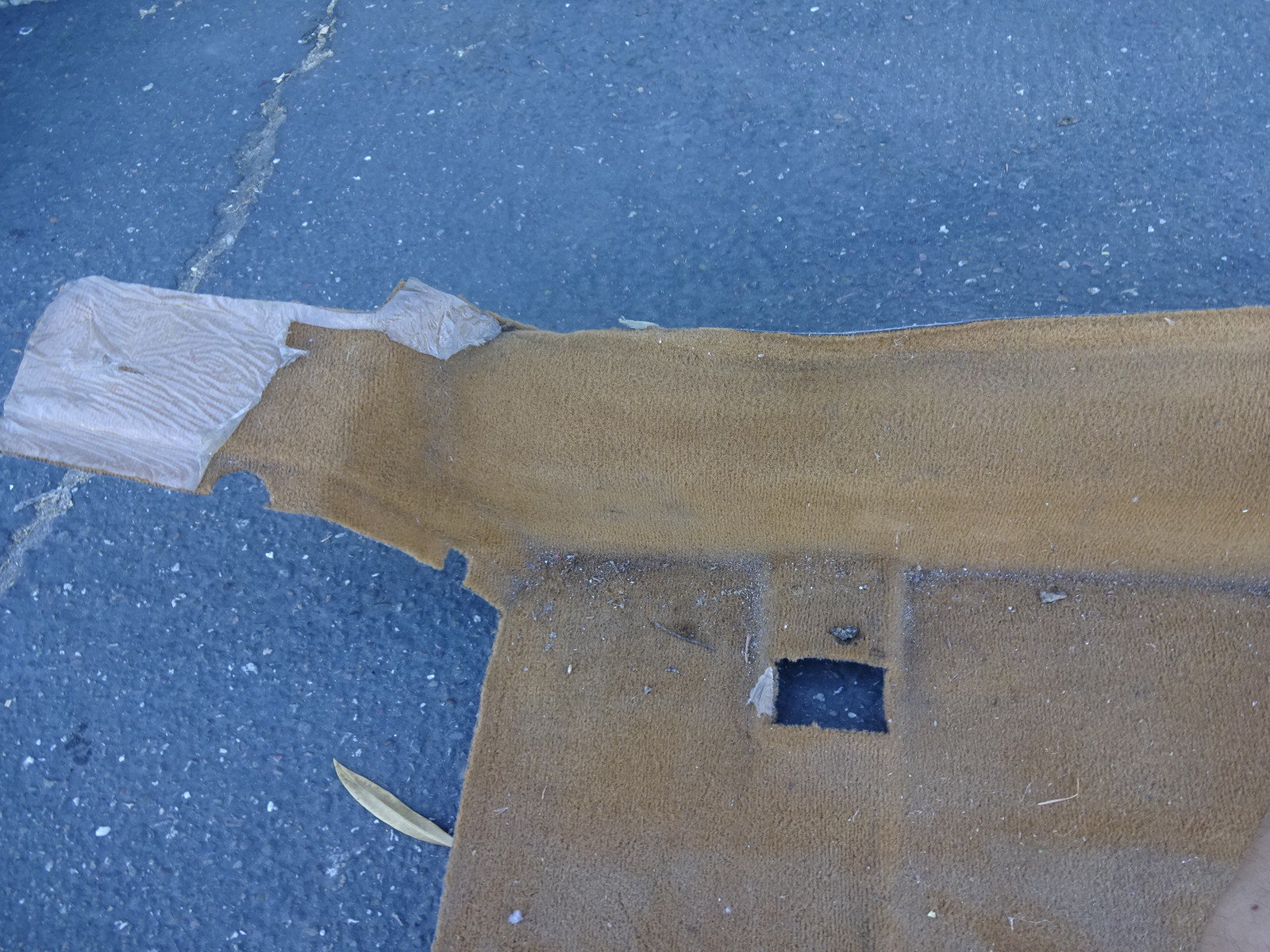 Ferrari 360 Spider LH Left Floor Carpet # 65905900