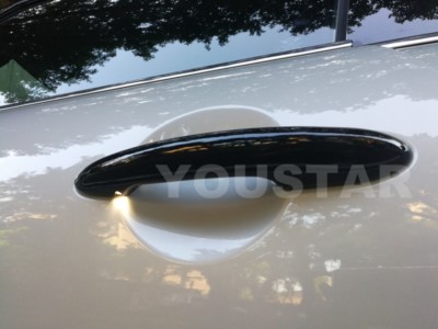 US STOCK 4 GLOSS BLACK Door Handle Covers for BMW MINI Cooper Countryman F55 F60