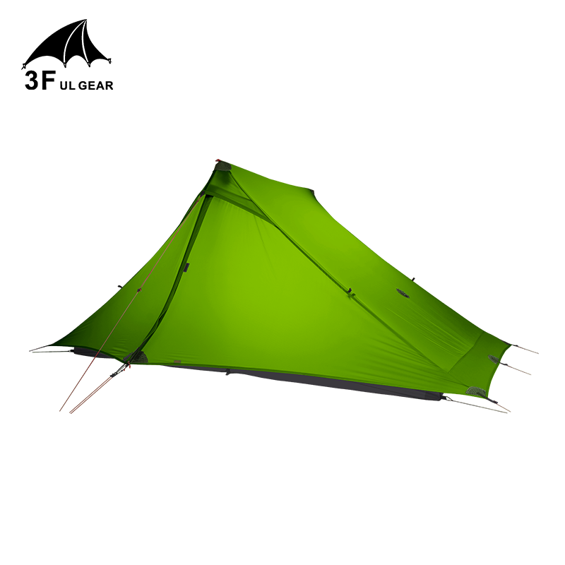 3F UL Gear LanShan 2 Pro 2-person Rodless Tent 20D Double-layers