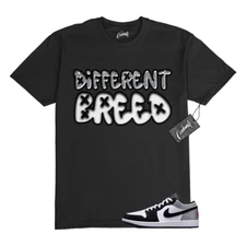1 Black Matte Silver White Fire Red T Shirt Match DBREED