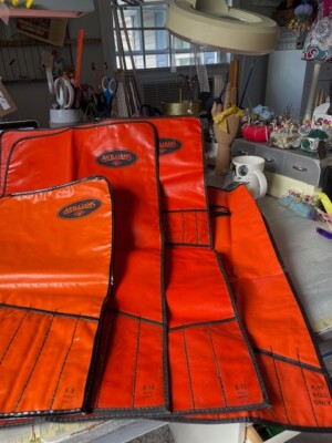 Lot of 4 NEW WILLIAMS TOOL ROLL Up Pouch Bag + 1 Klein tool roll