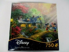 DISNEY THOMAS KINKADE MICKEY  MINNIE MOUSE 750 PC JIGSAW PUZZLE NEW SEALED