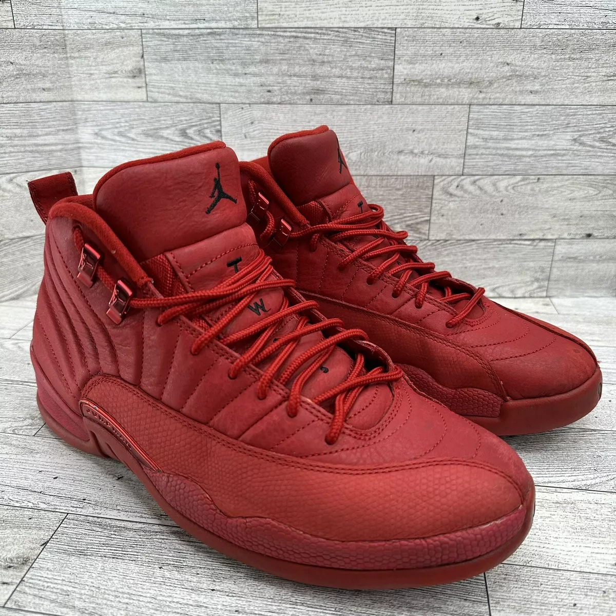 Jordan 12 gym hotsell red size 10