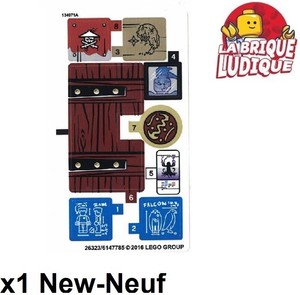 Details About Lego 1x Decal Sticker Ninjago 70594 The Lighthouse Seat Chair New