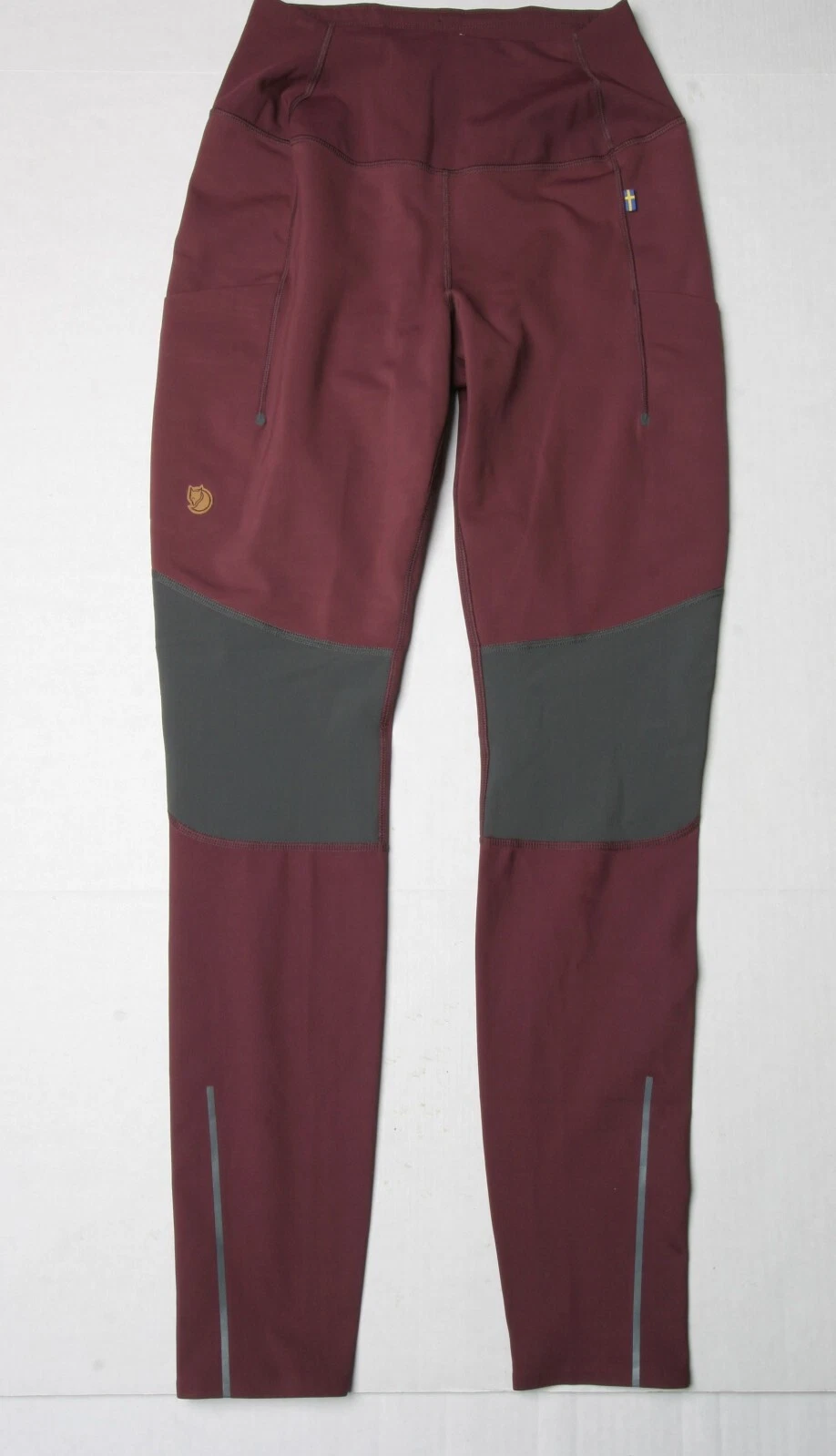 FjallRaven Women Abisko Varm Trekking Tights (S) Port Iron Grey 84790