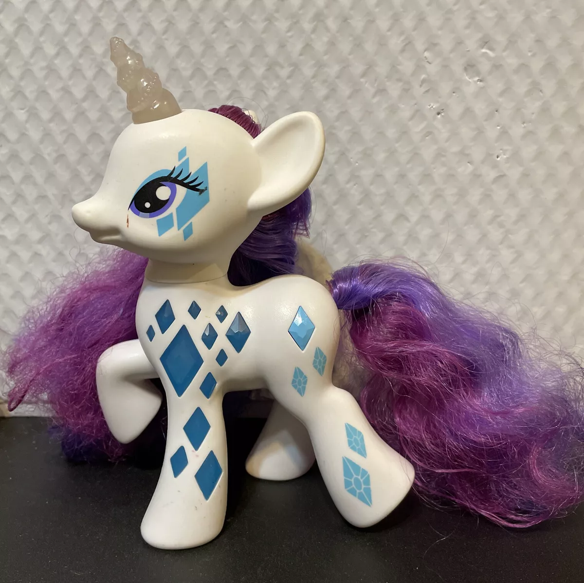 Hasbro My Little Pony Cutie Mark Magic Glamour Glow Rarity Light Up 7 Pony 2014