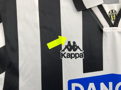 Vintage Juventus 1994 1995 Home Jersey Kappa Danone Soccer