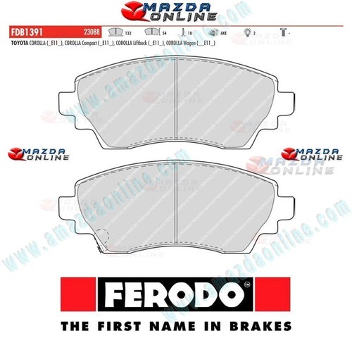 Pastillas de freno FERODO Formula Racing Performance TS2000 FDB1391 para Toyota Corolla - Imagen 6 de 6