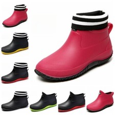 Wellington Snow Boots Wellies Ladies Rain Winter Shoes Comfy Shoe Size Fur Lined