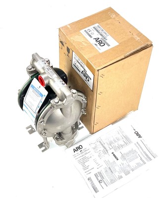 ARO 66612B-244-C Edelstahl-Doppelmembranpumpe max. 8,3bar 133 L/min -unused/OVP-