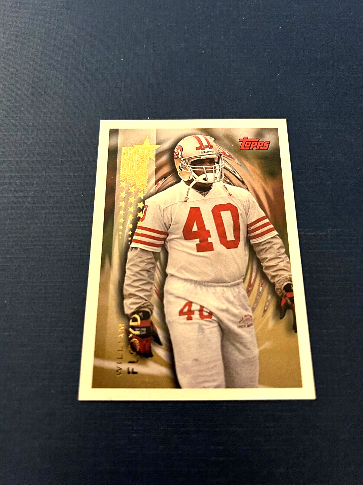 1994 Topps Football William Floyd Rookie Card #618 Set Break NM-MT