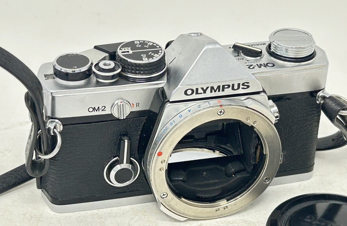 Olympus OM-2 (non 'n') camera body only, just overhauled, ONE YEAR