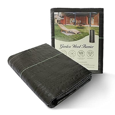 3Ft x 50Ft Weed Barrier Landscape Fabric Durable & Heavy Duty Premium Ground ...