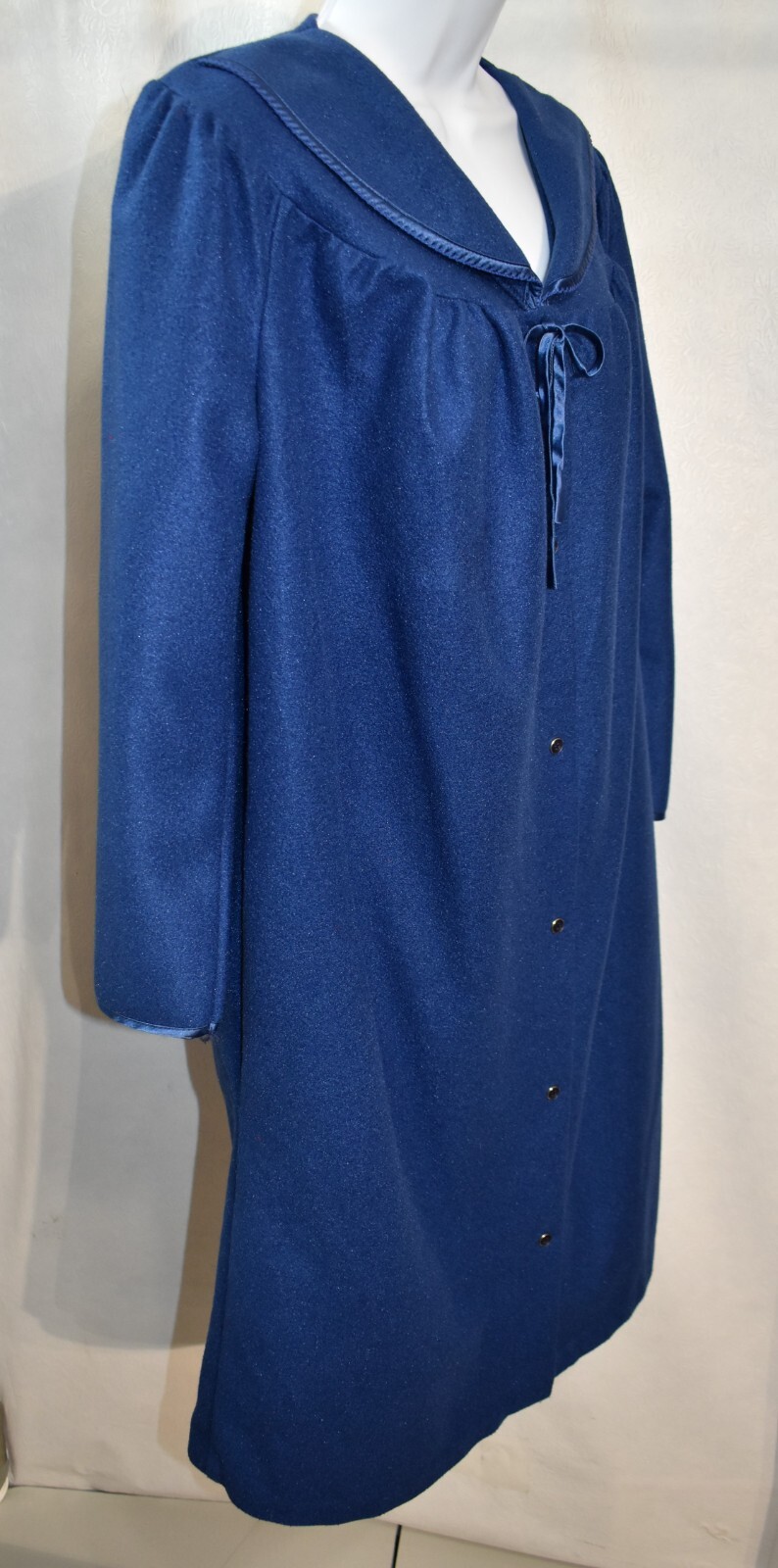 Simply Basic Robe Blue Size Medium Women's - image 4