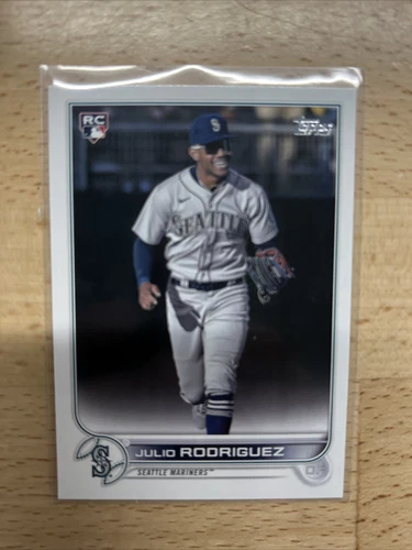 2022 Topps Factory Set Julio Rodriguez Rookie Image Photo Variation #659 RC