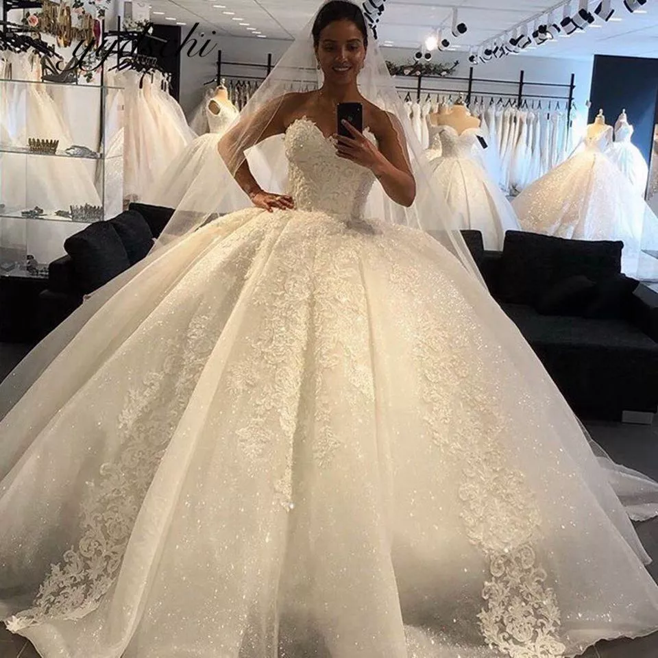 princess ball gown wedding dresses