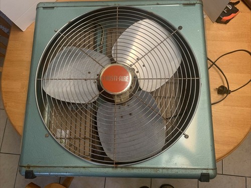 Vintage FROSTI-AIRE 2 Speed Metal Box 