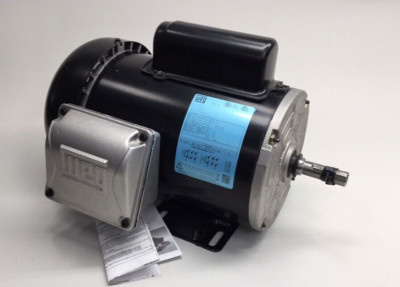 WEG 00118ES1B56-S Electric Motor 14797784 1ph 1hp 1745rpm 115/208-230V 60hz TEFC