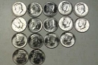 2017- 2024 P&D Kennedy Half Dollar. Gem Brilliant Uncirculated  Mint Roll Set