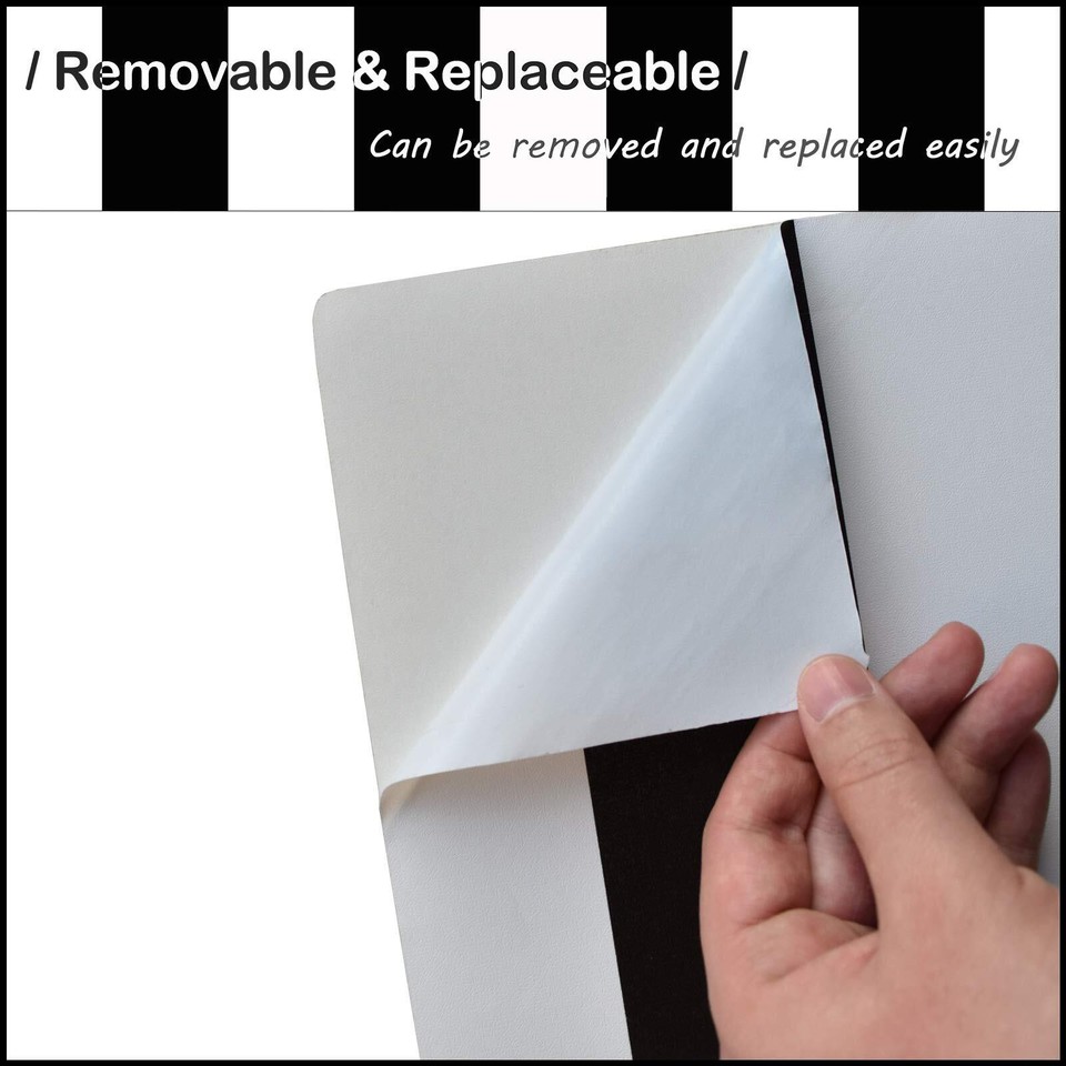 Black and White Wallpaper Peel and Stick Wallpaper for Bedroom Stripe