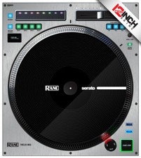 Rane Twelve MK2 Skin SINGLE Brushed Silver
