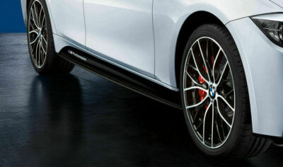 BMW Genuine M Performance Left Side Skirt Extension Black Matt