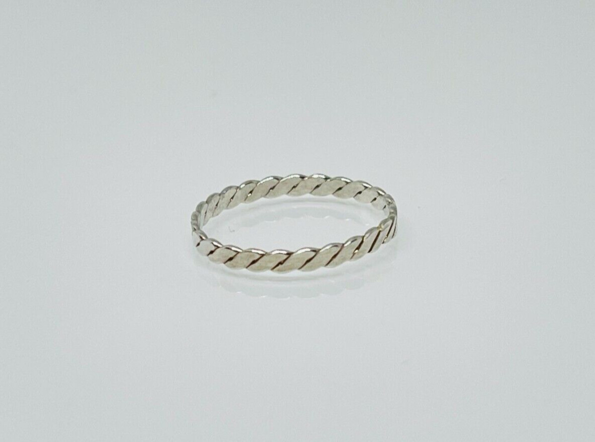 Fabulous Solid Patterned Band Ring 925 Silver Siz… - image 8