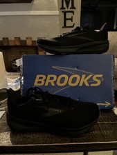 Brooks Men  s Low Top Lace-Up Running Sneakers Black/Brown Medium D 1104991D070