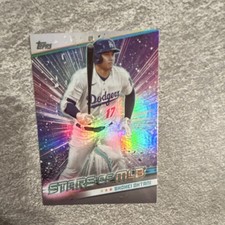 Topps 2024 Series 1 Stars of MLB Chrome Shohei Ohtani CSMLB-21 Angels Insert