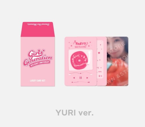 Girls' Generation 18TH DEBUT ANNIVERSARY OFFICIAL MD LUCKY CARD SET PHOTOCARD - Bild 9 von 10