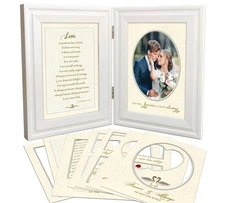 Wedding Picture Frames 2025 - Wedding Gifts for Couples Lover Wife Husband - ...